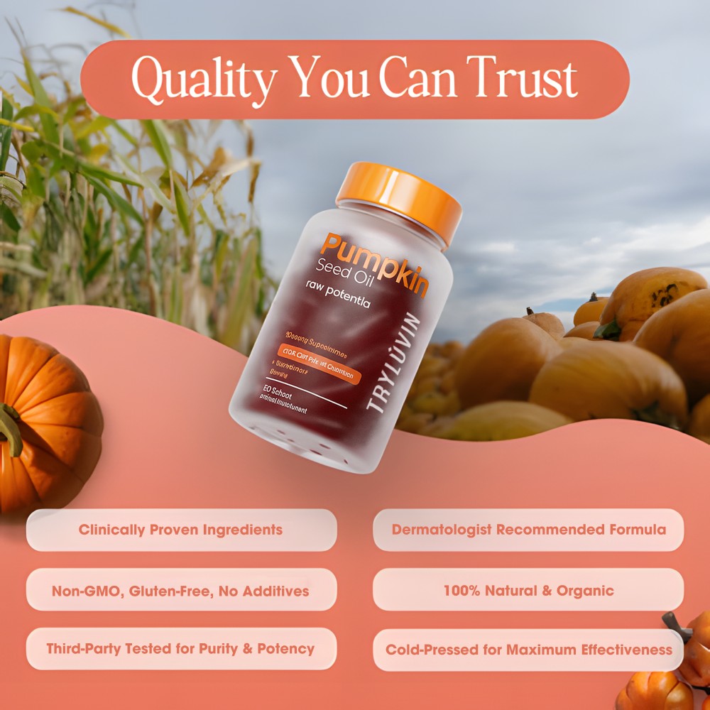 TryLuvin™ Pumpkin Seed Oil Softgels - Image 9