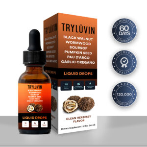 TryLuvin™ Black Walnut Wormwood Parasite Cleanser
