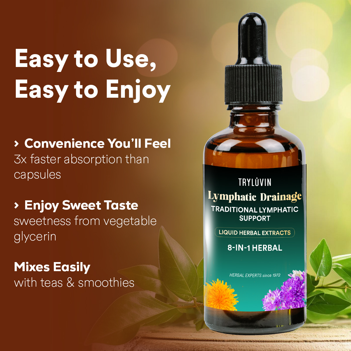 TryLuvin™ Organic Lymphatic Drainage Drops - Image 5